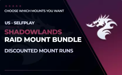[US] WoW Shadowlands Raid Mount Bundle in WoW Dragonflight