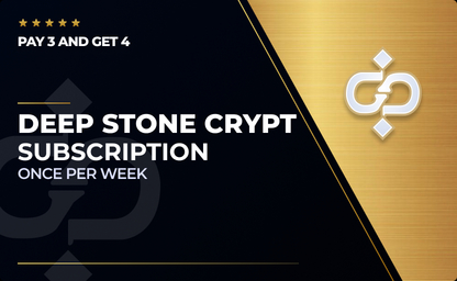 Subscription: x4 Deep Stone Crypt Clears (One for Free) in Destiny 2