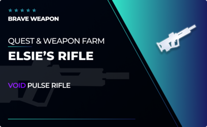 Elsie's Rifle - Pulse Rifle in Destiny 2