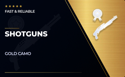 Shotguns Gold Camo in CoD: Modern Warfare