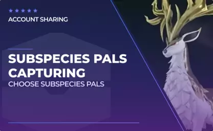 Subspecies Pal Capture in Palworld