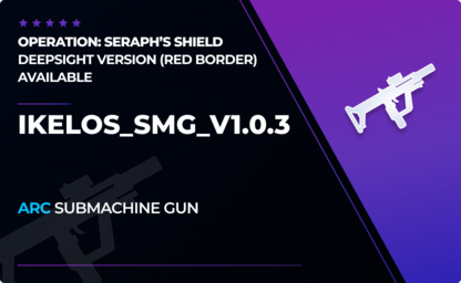 IKELOS_SMG_v.1.0.3 - Arc SMG in Destiny 2