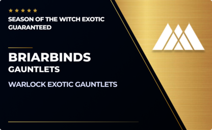 Briarbinds Gauntlets - Warlock Exotic Gauntlets in Destiny 2