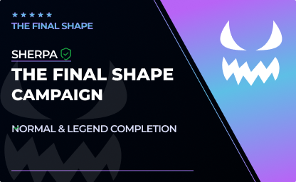 The Final Shape Campaign Completion in Destiny 2