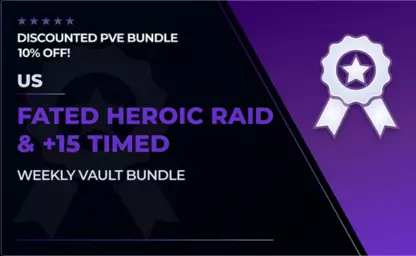 (US) Heroic Fated Raid & Timed M+15 Discounted in WoW Shadowlands