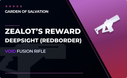 Zealot's Reward - Fusion Rifle (Red Border) in Destiny 2