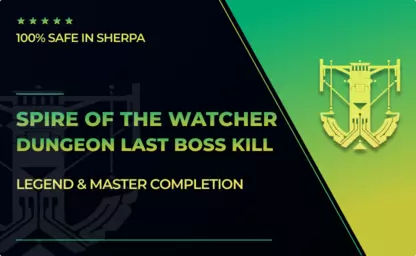 Spire of the Watcher Dungeon Last Boss Kill in Destiny 2