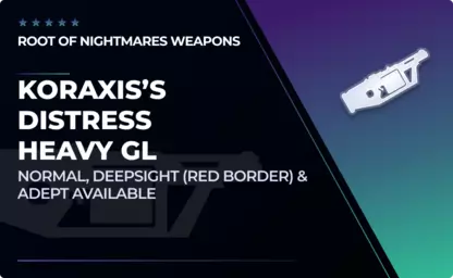 Koraxis's Distress - Grenade Launcher in Destiny 2