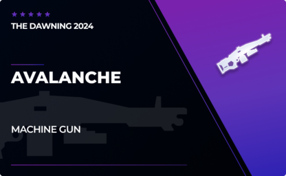 Avalanche - Solar Machine Gun in Destiny 2