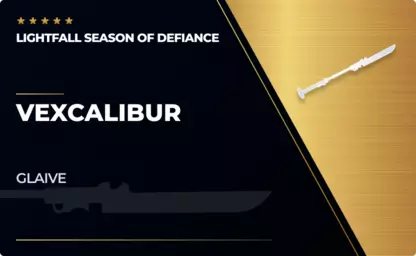 Vexcalibur - Exotic Glaive in Destiny 2