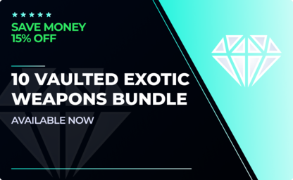 10 Vaulted Exotic Weapons Bundle - 15% OFF in Destiny 2