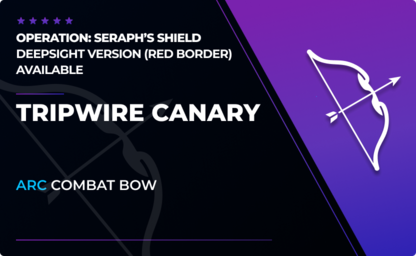 Tripwire Canary - Arc Bow in Destiny 2