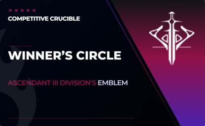 Winner’s Circle - Competitive Emblem in Destiny 2