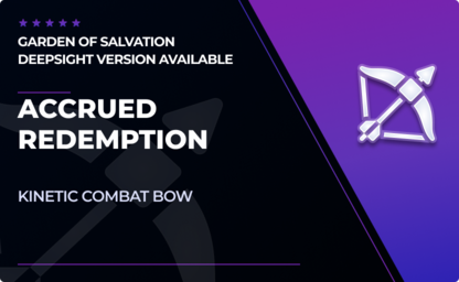 Accrued Redemption - Combat Bow in Destiny 2