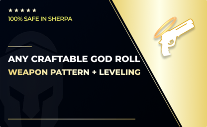 Craftable God Roll Weapon Pattern & Leveling Bundle in Destiny 2