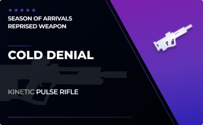 Cold Denial - Kinetic Pulse Rifle in Destiny 2