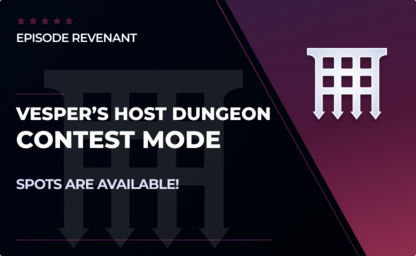 Vesper's Host Dungeon - Contest Mode Full Clear in Destiny 2