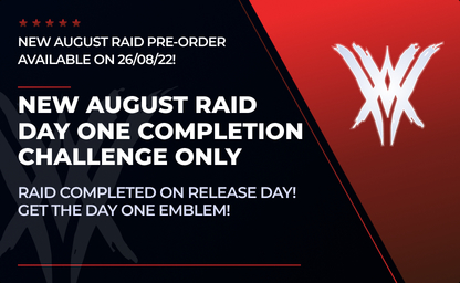 Preorder Day 1 Raid Completion - Challenge Mode Only in Destiny 2