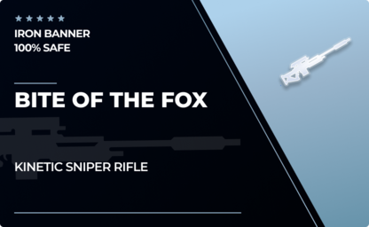 Bite of the Fox - Sniper Rifle in Destiny 2