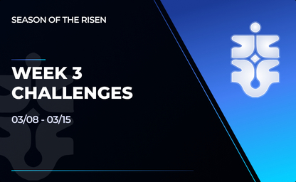Week 3 - Seasonal Challenges in Destiny 2
