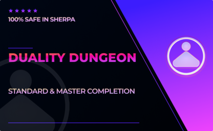 Duality Dungeon Completion in Destiny 2