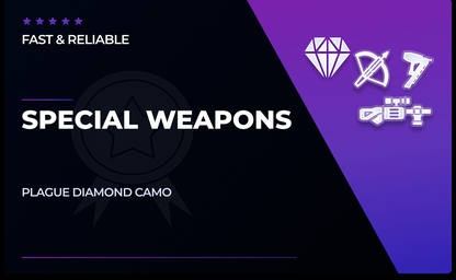 Special Weapons Plague Diamond Camo in CoD: Cold War