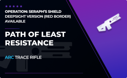 Path of Least Resistance - Arc Trace Rifle in Destiny 2