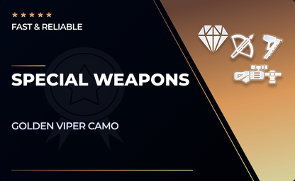 Special Weapon Golden Viper Camo in CoD: Cold War