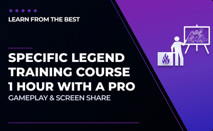 Legend Training Course (1 Hour With a Pro) in Apex Legends