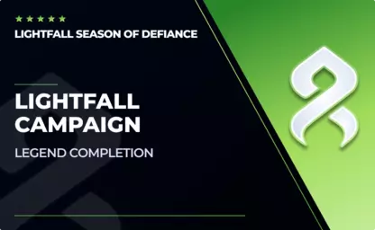 Lightfall Legend Campaign Completion in Destiny 2