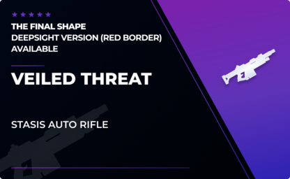 Veiled Threat - Auto Rifle in Destiny 2