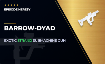 Barrow-Dyad - Exotic Submachine Gun in Destiny 2