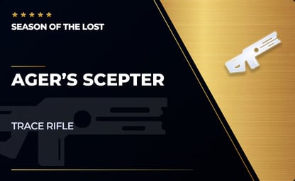 Ager's Scepter - Exotic Trace Rifle in Destiny 2