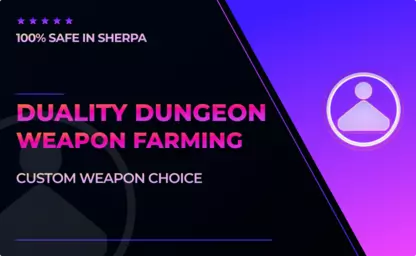 Duality Weapon Farming in Destiny 2