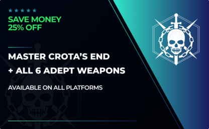 Master Crota's End+ All 6 Adept Weapons in Destiny 2