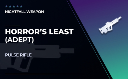 Horror's Least (Adept) - Fusion Rifle in Destiny 2