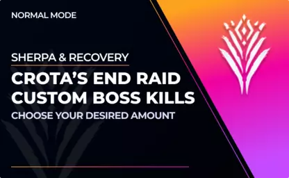 Custom amount of Crota's End Boss Kills in Destiny 2