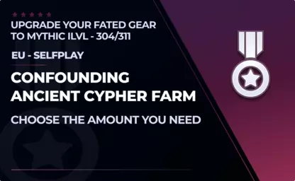 [EU] Confounding Ancient Cypher Farm - Mythic Fated Gear Upgrade in WoW Shadowlands