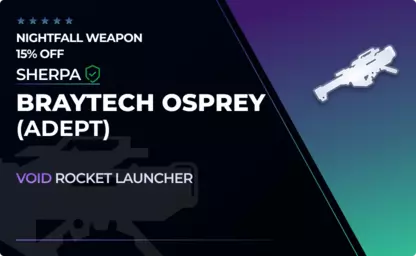 Braytech Osprey (Adept) - Sherpa 15% off in Destiny 2