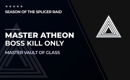 Master Atheon Kill - Vault of Glass Last Boss in Destiny 2