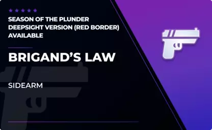 Brigand's Law - Sidearm in Destiny 2