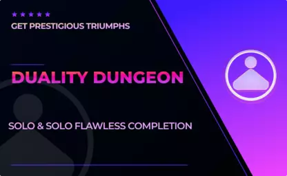 Duality - Solo & Flawless in Destiny 2