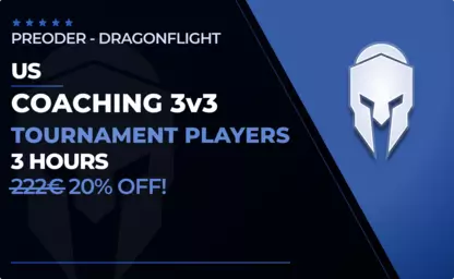 US 3v3 Tournament tier Coaching </br> 3 Hours [Preorder] in WoW Dragonflight