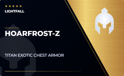 Hoarfrost-Z - Titan Exotic Chest Armor in Destiny 2