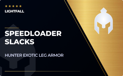 Speedloader Slacks - Hunter Exotic Leg Armor in Destiny 2