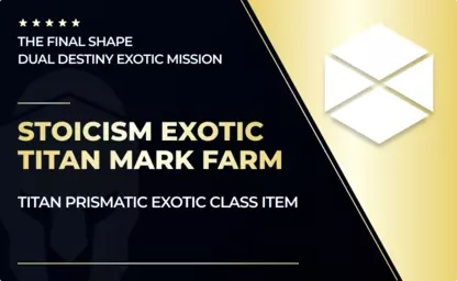 Stoicism Exotic Titan Mark Farm in Destiny 2