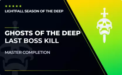 Ghosts of the Deep - Last Boss Kill (Master) in Destiny 2