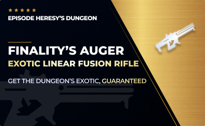 Finality's Auger Exotic Linear Fusion Rifle in Destiny 2