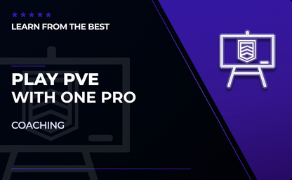 Play PvE  - Coaching by One Pro in Destiny 2