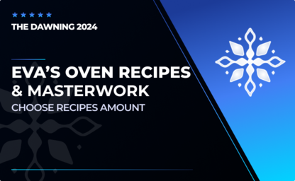 Eva's Oven Recipes & Masterwork in Destiny 2